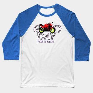 Motorcycle Baseball T-Shirt